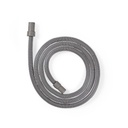 Nedis DROH0810SSP15 Afvoerslang 8mm - 10mm 1.5m Voor Condensdroger Grijs
