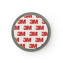 Nedis DTCTBR10 Montageset Rookmelder 70 mm Magnetisch Zelfklevend Zilver