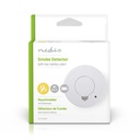 Nedis DTCTS30WT Rookmelder Batterij Gevoed 1 Jaar 85 dB Wit 