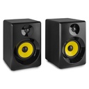 Vonyx SMN30B Active Studio Monitor 3" Pair 60W Black/Yellow