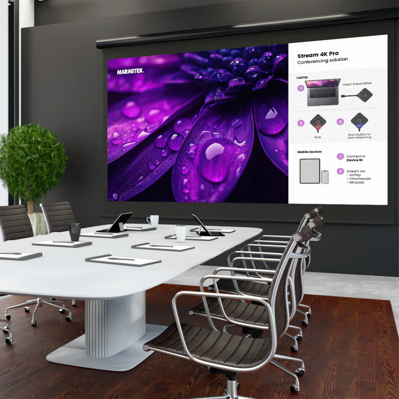 Marmitek Stream 4K Pro Kit Draadloos presentatiesysteem
