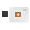 Nedis DUBG122NED10 Stofzuigerzak Nedis VCBG500 / VCBG550-Series 10 Stuks Synthetisch Wit