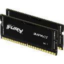 Kingston KF556S40IBK2-64 Fury Impact RAM geheugen 64GB DDR5-5600MT/s 2 Modules 