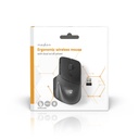 Nedis MSWS510BK Draadloze Muis 800/1200/1600 DPI 6 knoppen Zwart