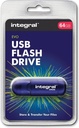 Integral 418585 USB-stick EVO 64 GB USB2.0 Blauw