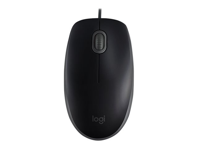Logitech B110 Silent Bekabelde Muis 1000DPI Zwart
