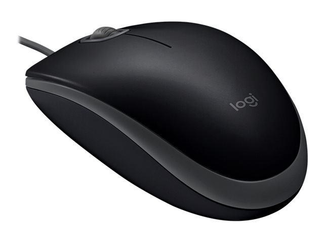 Logitech B110 Silent Bekabelde Muis 1000DPI Zwart