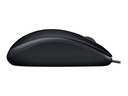 Logitech B110 Silent Bekabelde Muis 1000DPI Zwart