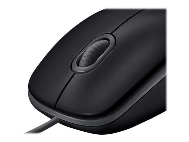 Logitech B110 Silent Bekabelde Muis 1000DPI Zwart