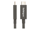 Startech Active Thunderbolt 4 USB-C kabel 40Gbps 100W 2m Zwart