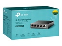 TP-Link TL-SG105PE Netwerk Switch 5 Poorts PoE+ Grijs 