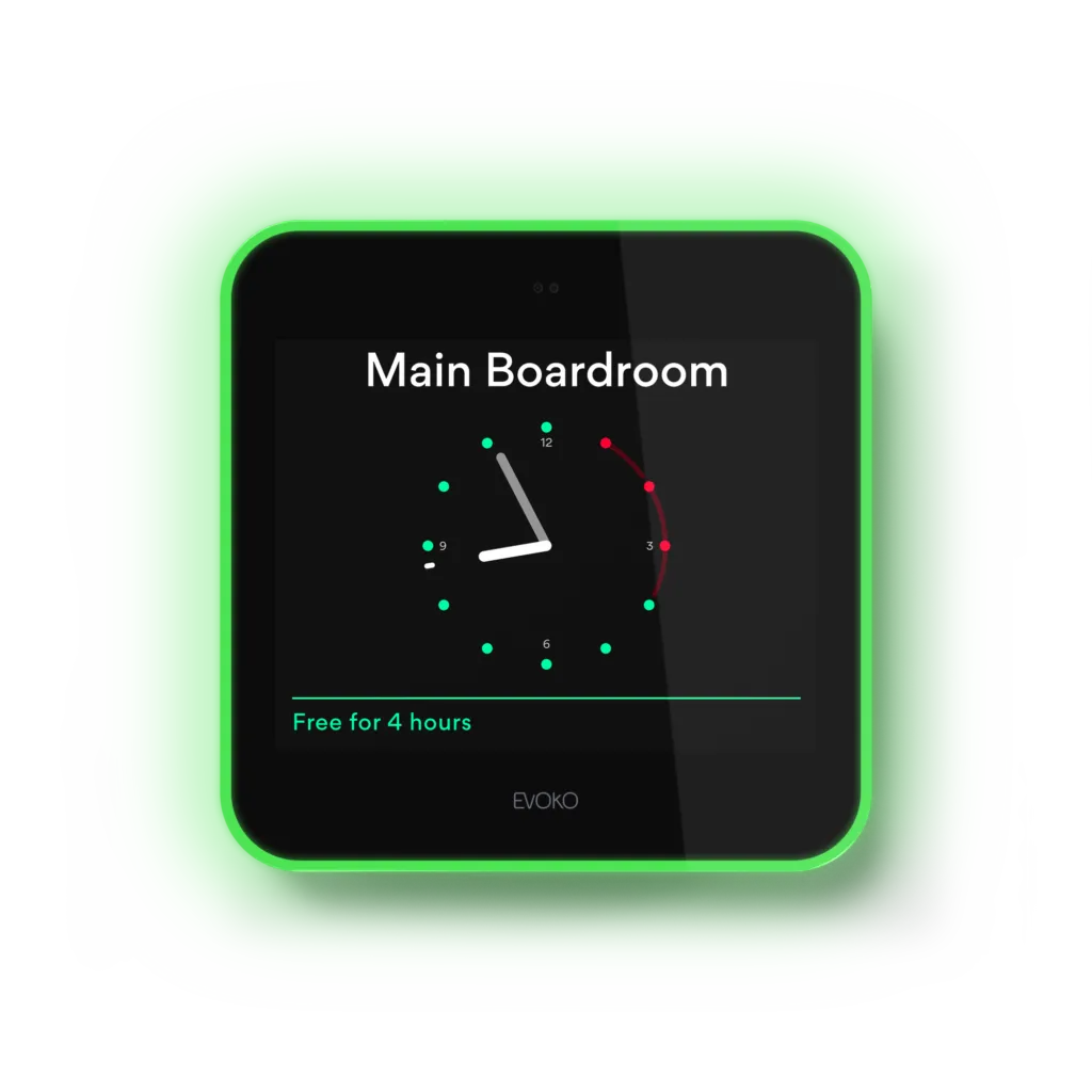 Biamp Evoko Liso Room Manager zelf-gehoste Room Booking display 8" Zwart