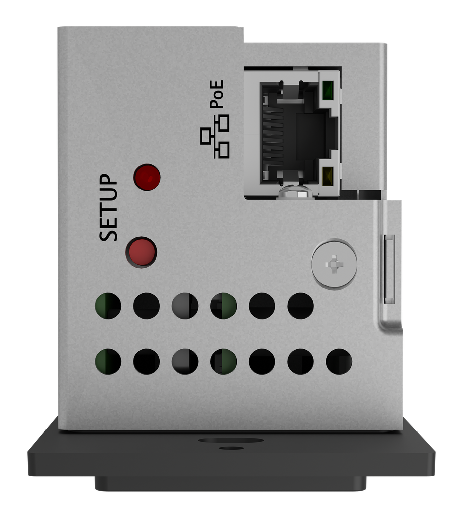 Crestron DM-NAX-BTIO-1G Audio-over-IP-wandpaneel met Bluetooth DM NAX