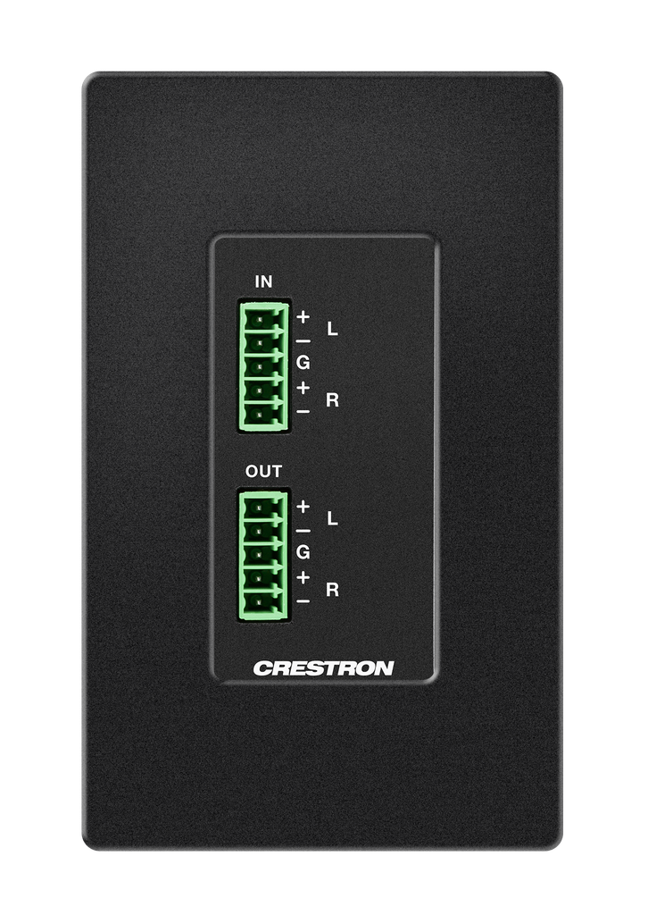 Crestron DM-NAX-AUD-IO Audio-over-IP Converter  Input and Output DM NAX 