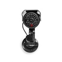 Nedis DUMCBS10BK Dummy Beveiligingscamera IP44 Batterij Gevoed / Solar Powered Buiten Zwart