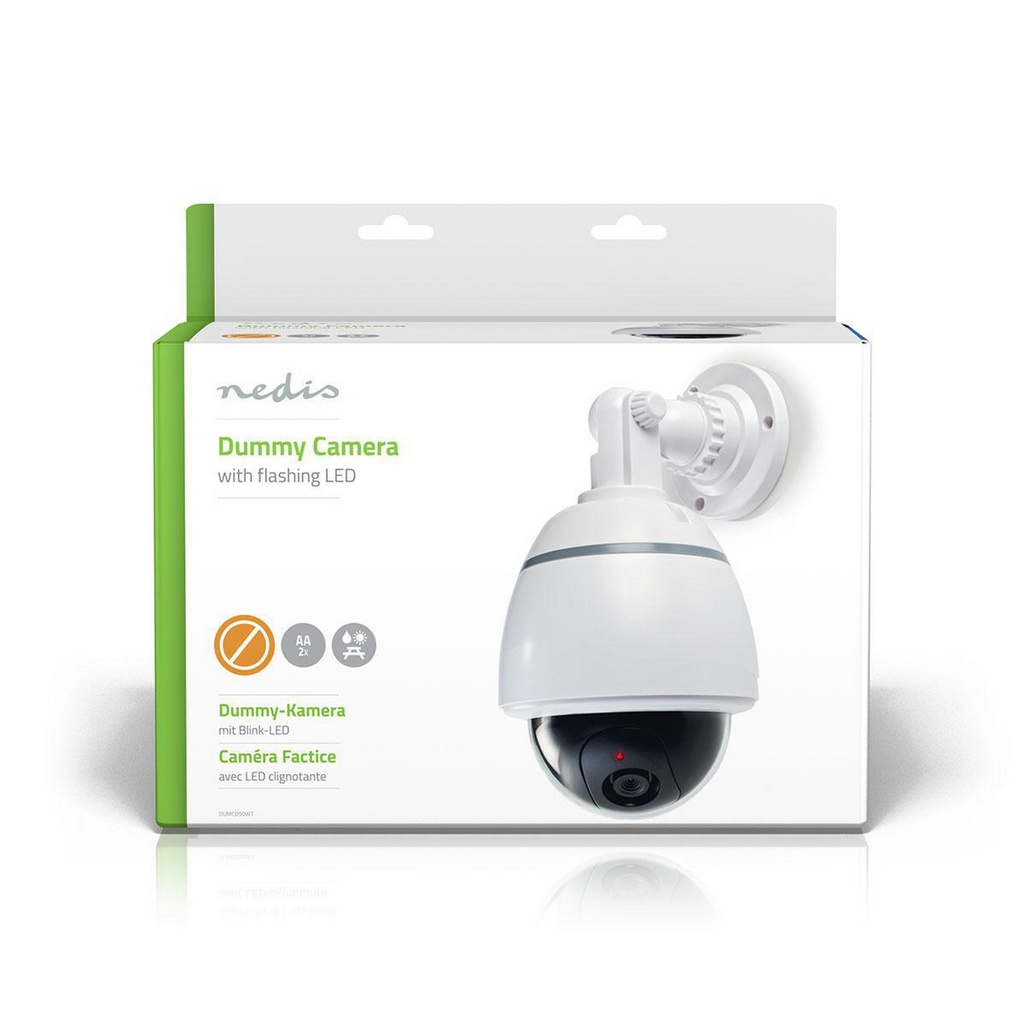 Nedis DUMCD50WT Dummy Beveiligingscamera Batterij Gevoed Binnen Wit