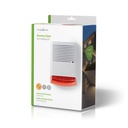 Nedis DUMSS20WT Dummy Beveiligingsalarm IP44 Batterij Gevoed Oranje / Wit