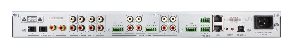 Crestron DM-NAX-4ZSP DM NAX 4-Zone Audio matrix Processor 