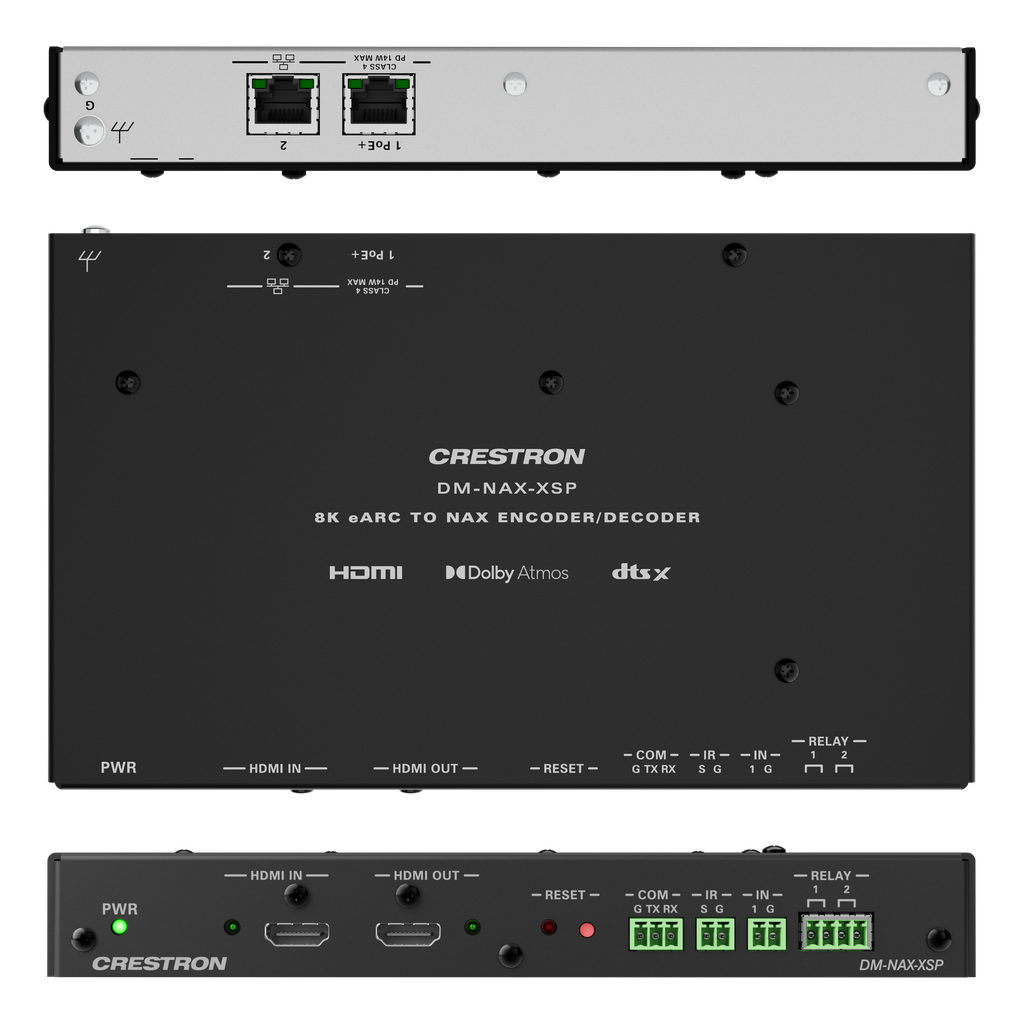 Crestron DM-NAX-XSP  8K Smart Display Controller Network Audio Encoder/Decoder DM NAX