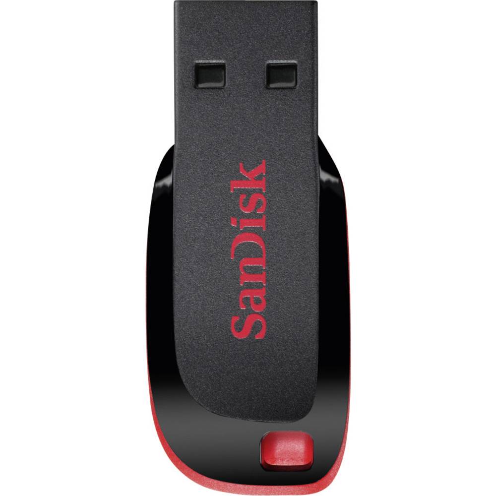 Sandisk Cruzer Blade USB-Stick 128GB Zwart
