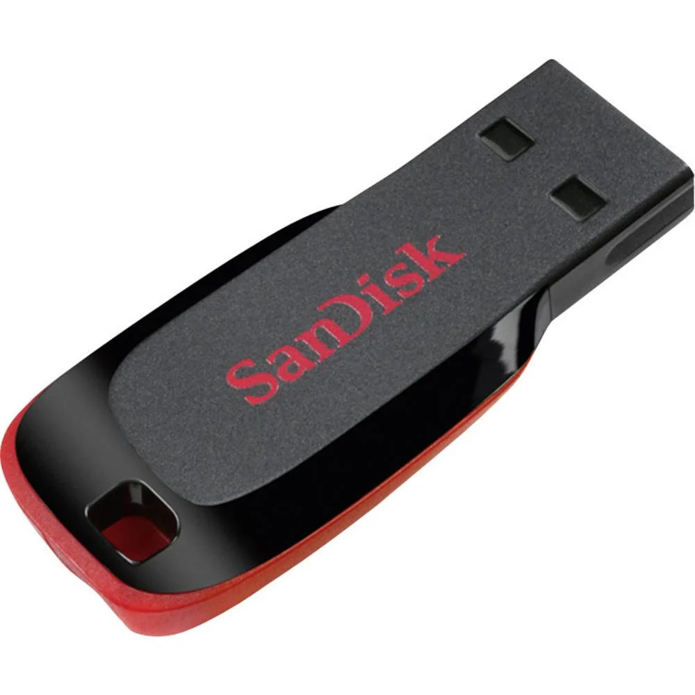 Sandisk Cruzer Blade USB-Stick 128GB Zwart