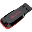 Sandisk Cruzer Blade USB-Stick 128GB Zwart