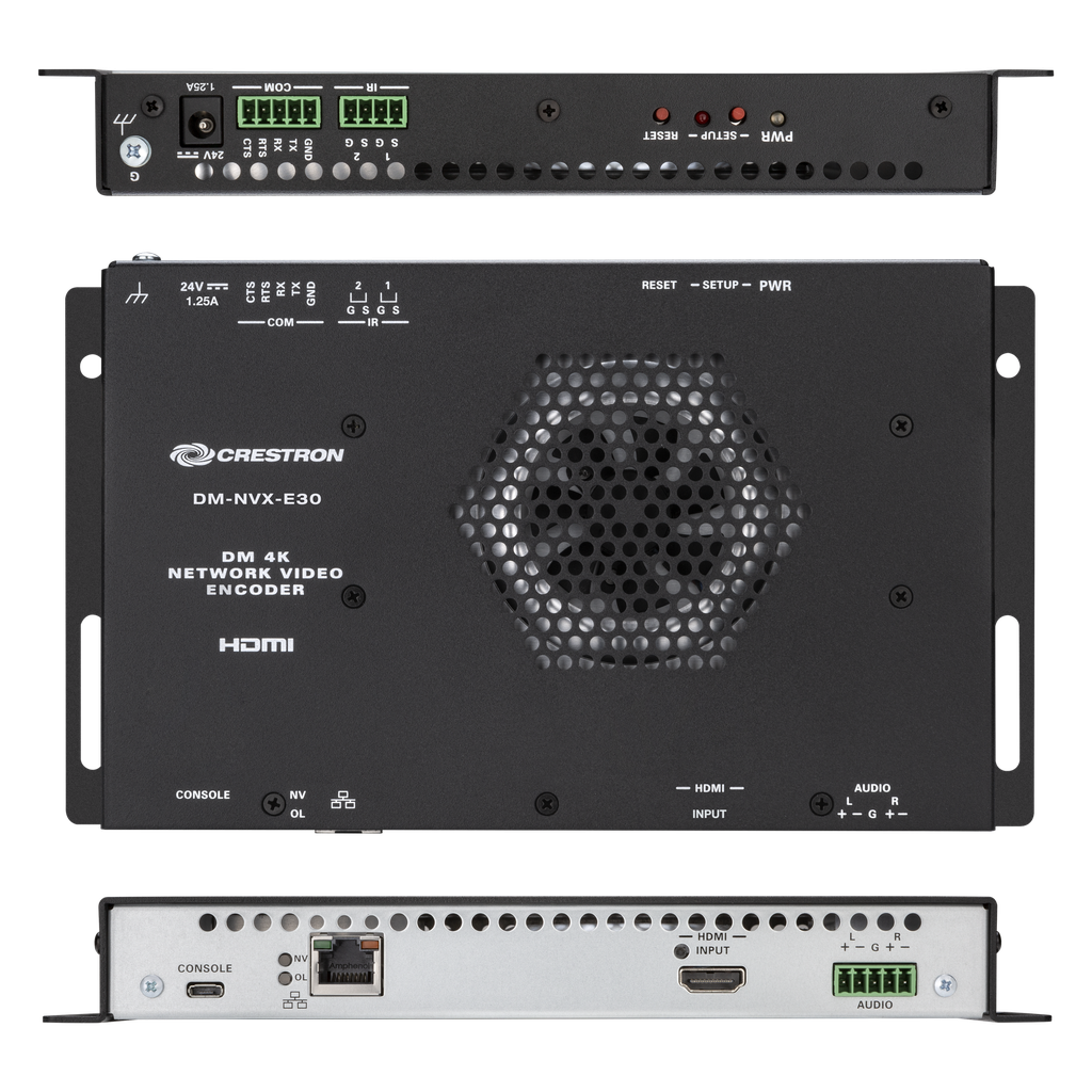 Crestron DM-NVX-E30 DM NVX 4K60 4:4:4 HDR Network AV Encoder
