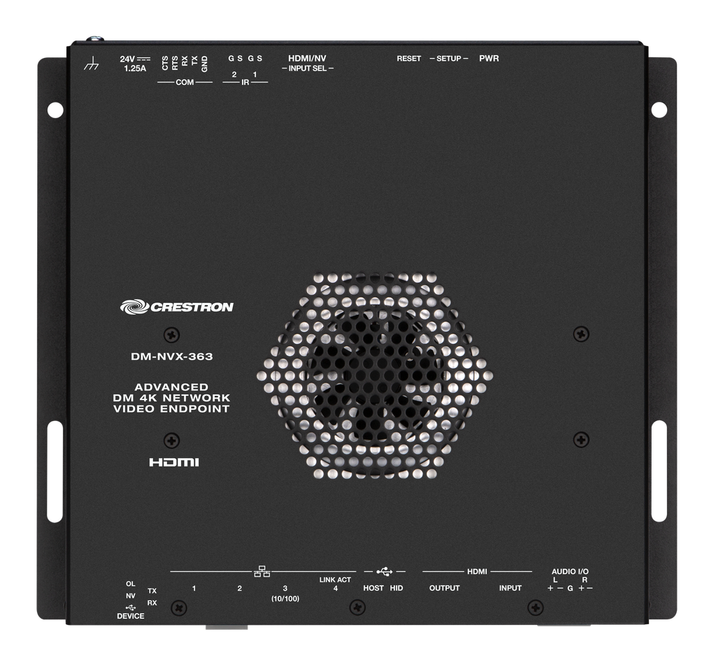 Crestron DM-NVX-363 DM NVX 4K60 4:4:4 HDR Network AV Encoder/Decoder Dante Audio