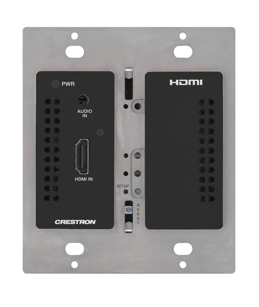 Crestron DM-NVX-E20-2G-B-T DM NVX 4K60 4:2:0 Netwerk AV Encoder Wandpaneel Zwart