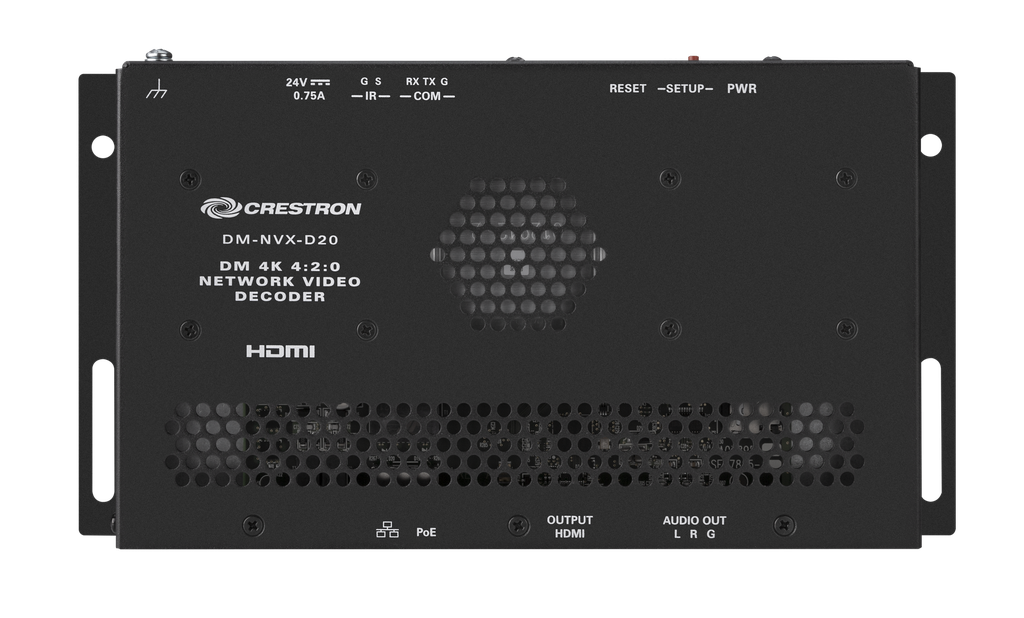 Crestron DM-NVX-D20 DM NVX 4K60 4:2:0 Network AV Decoder