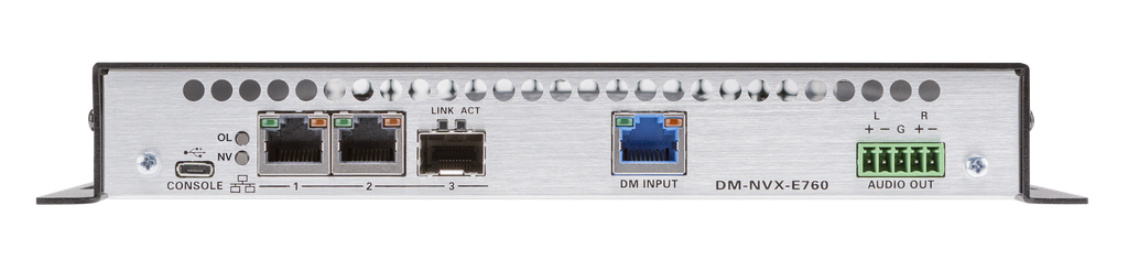 Crestron DM-NVX-E760 DM NVX 4K60 4:4:4 HDR netwerk AV-encoder met DM-ingang