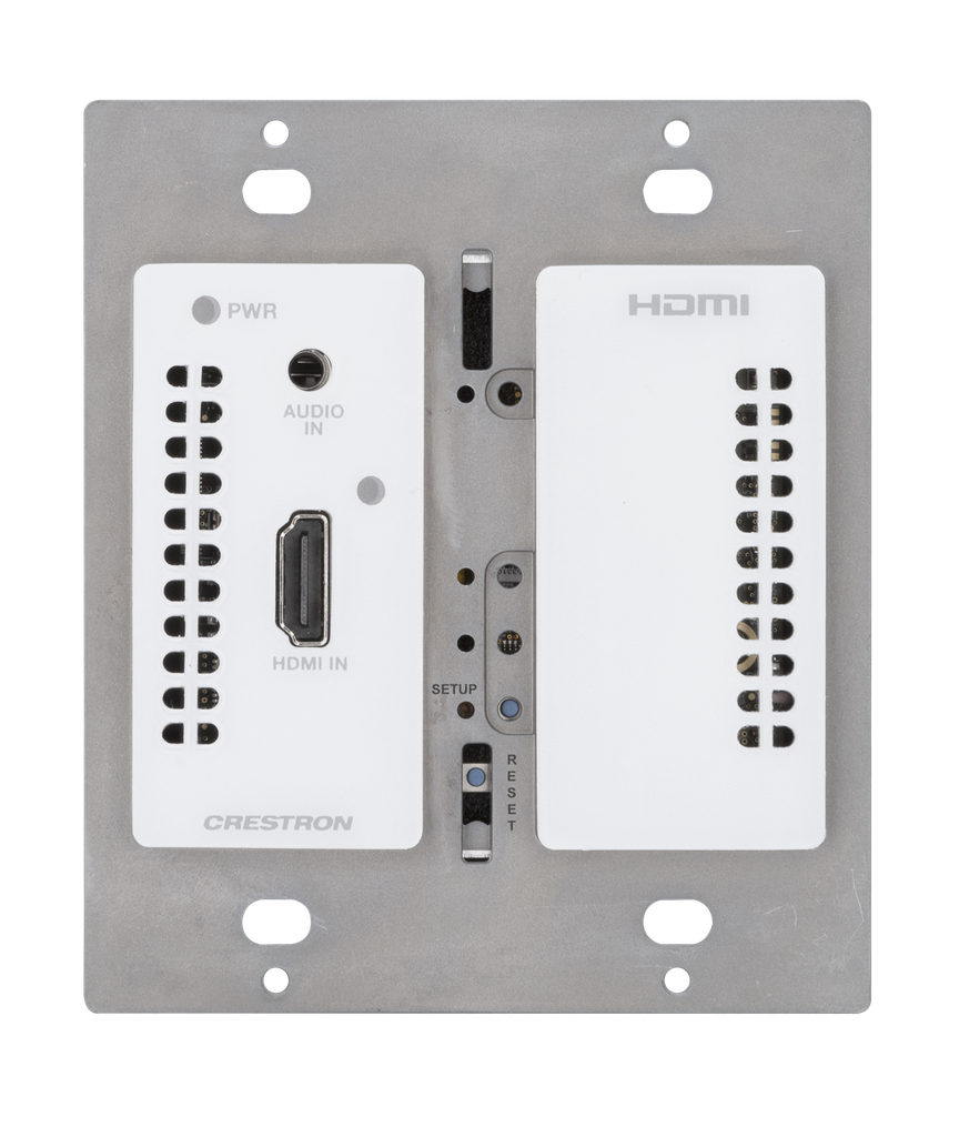 Crestron DM-NVX-E20-2G-W-T DM NVX 4K60 4:2:0 Netwerk AV Encoder Wandpaneel Wit