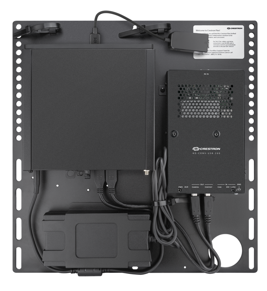 Crestron UC-CX100-T Crestron Flex Advanced Video Conference System Integrator Kit Microsoft Teams Rooms