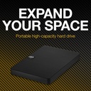 Seagate STKM1000400 Expansion Portable Externe Harde schijf 1TB HDD USB3.0 2.5" Zwart