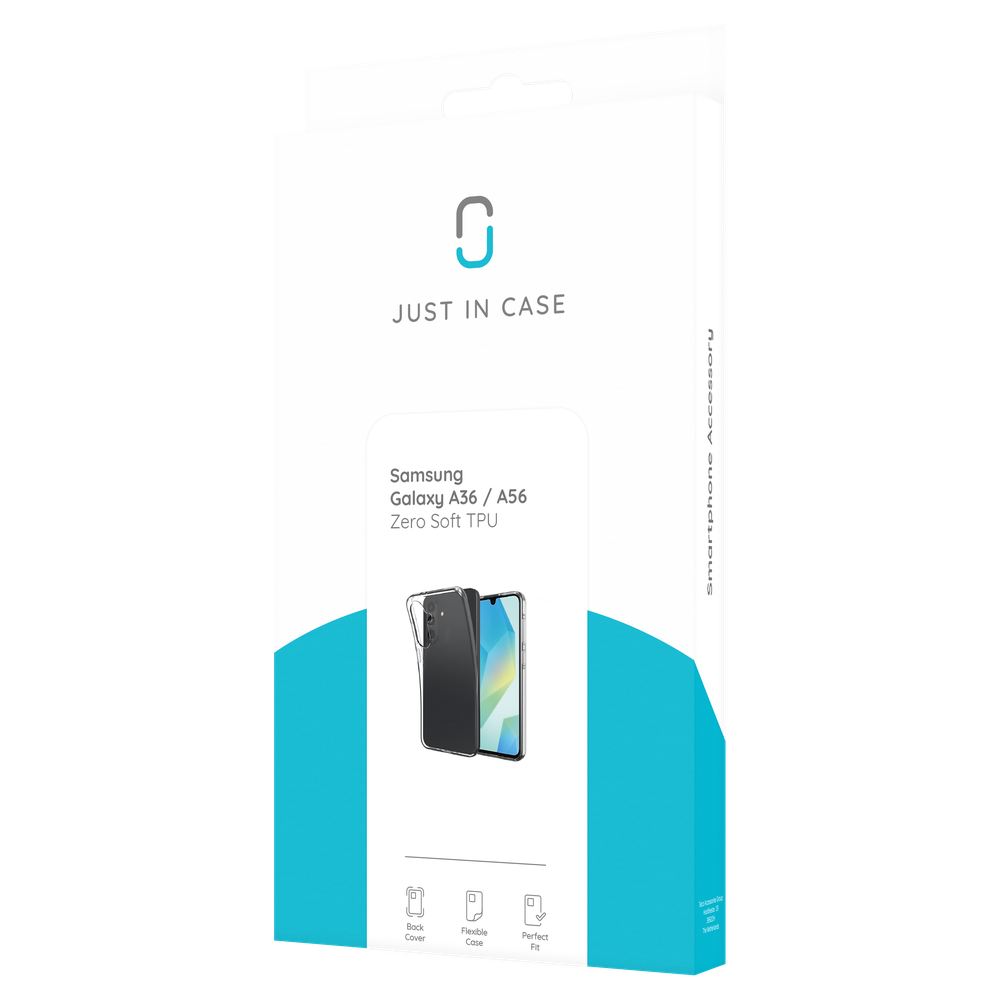 Just in Case 8502902 Zero Soft TPU-hoesje Samsung Galaxy A36/A56 transparant