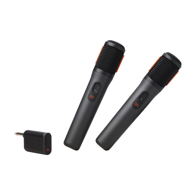 JBL Draadloze Microfoons Partybox 2 stuks Zwart