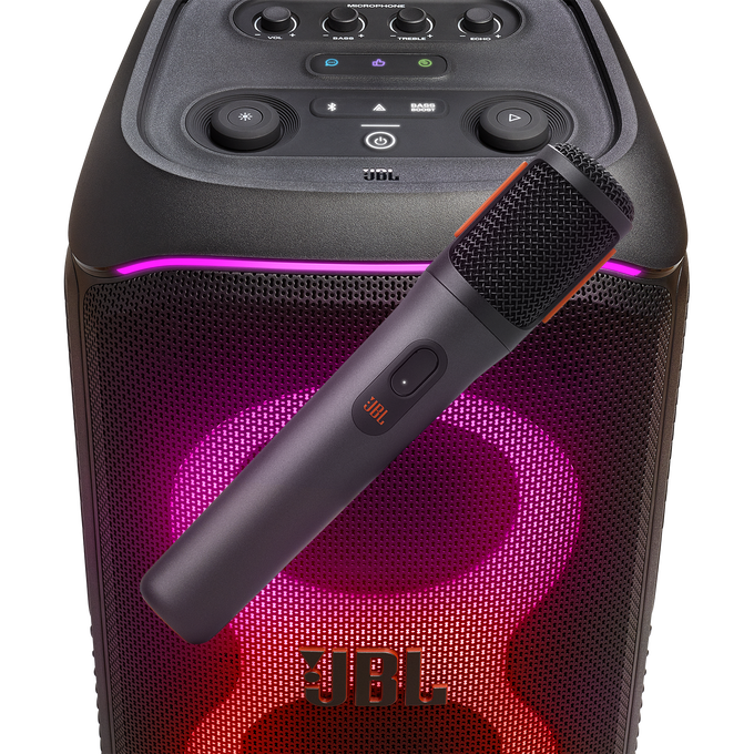 JBL Draadloze Microfoons Partybox 2 stuks Zwart