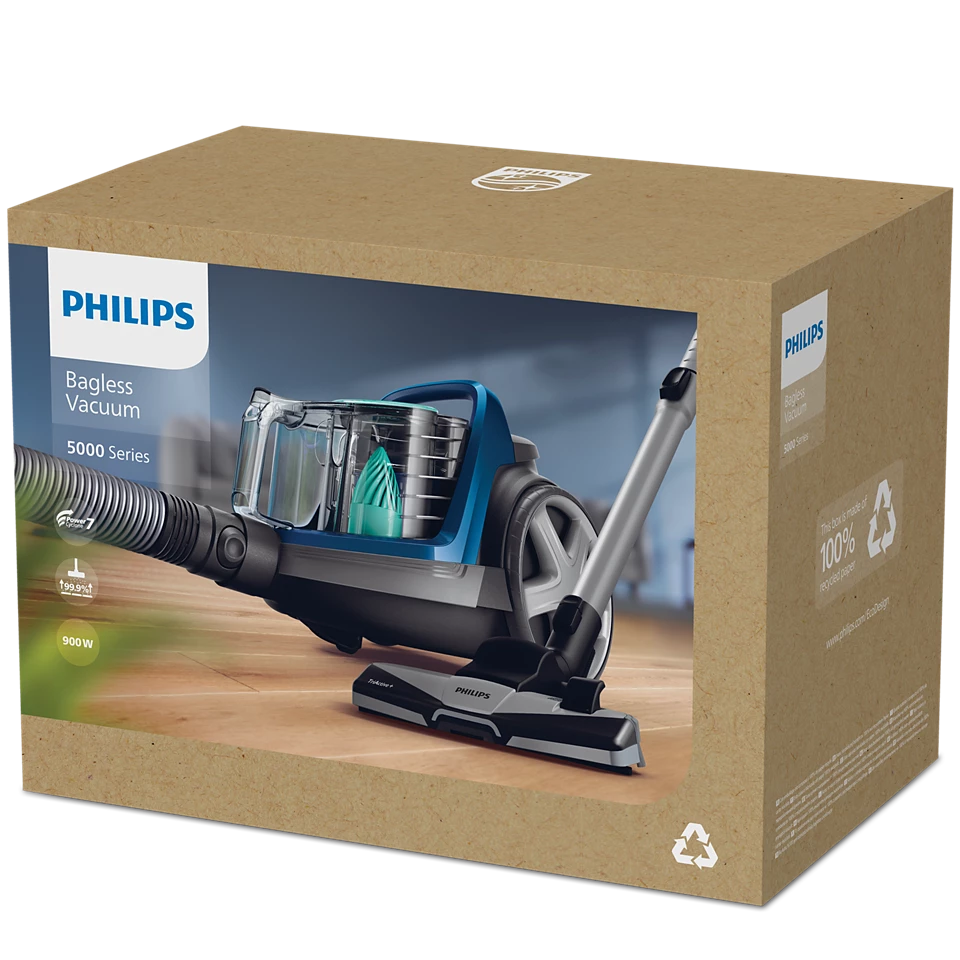 Philips  FC9550/09 Zakloze stofzuiger 1.5l 900W Blauw