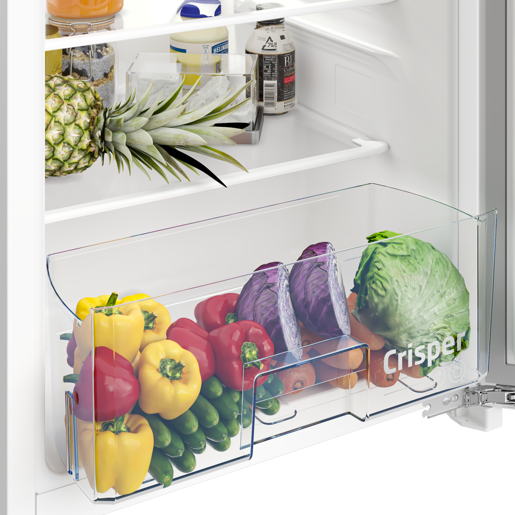 Beko B1754N Inbouw Koelvriescombi 86x54x54 110l Wit