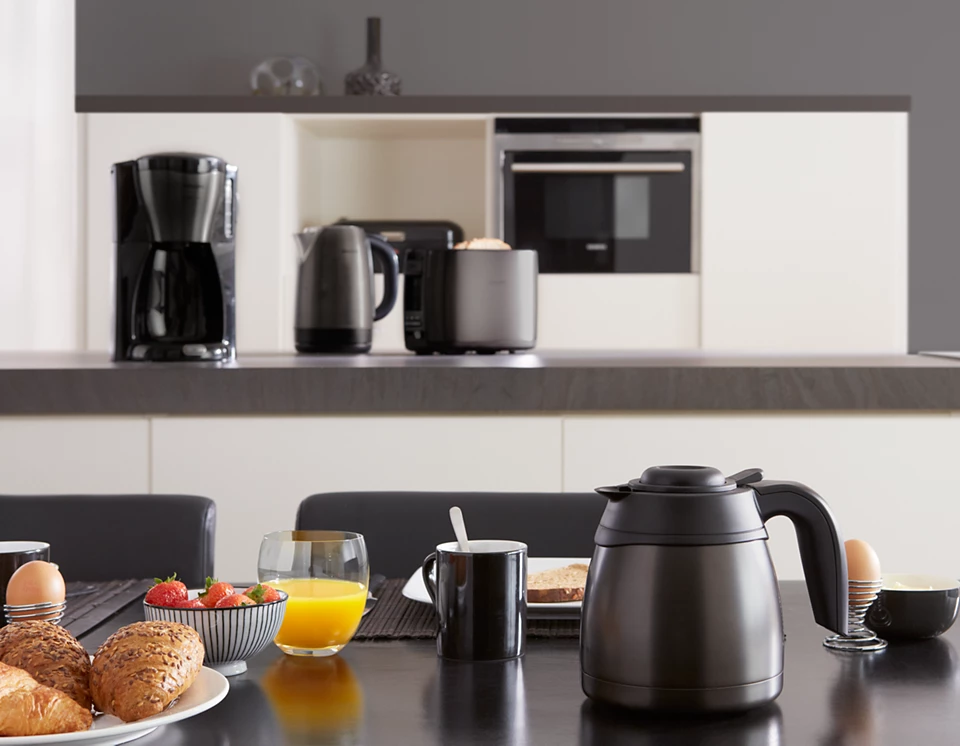 Philips HD7547/80 Gaia Koffiezet Zwart