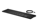 HP 9SR37UT#ABB Toetsenbord 320K Bedraad QWERTY USB-A Zwart