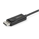 Startech CDP2DP2MBD USB-C naar Displayport kabel 2m Zwart