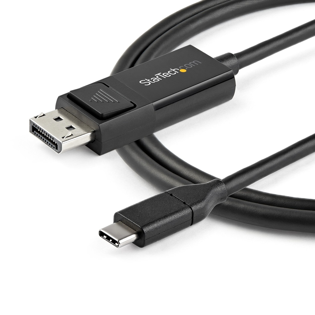 Startech CDP2DP2MBD USB-C naar Displayport kabel 2m Zwart
