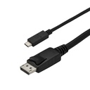 Startech CDP2DPMM3MB USB-C naar Displayport Kabel 3m Zwart