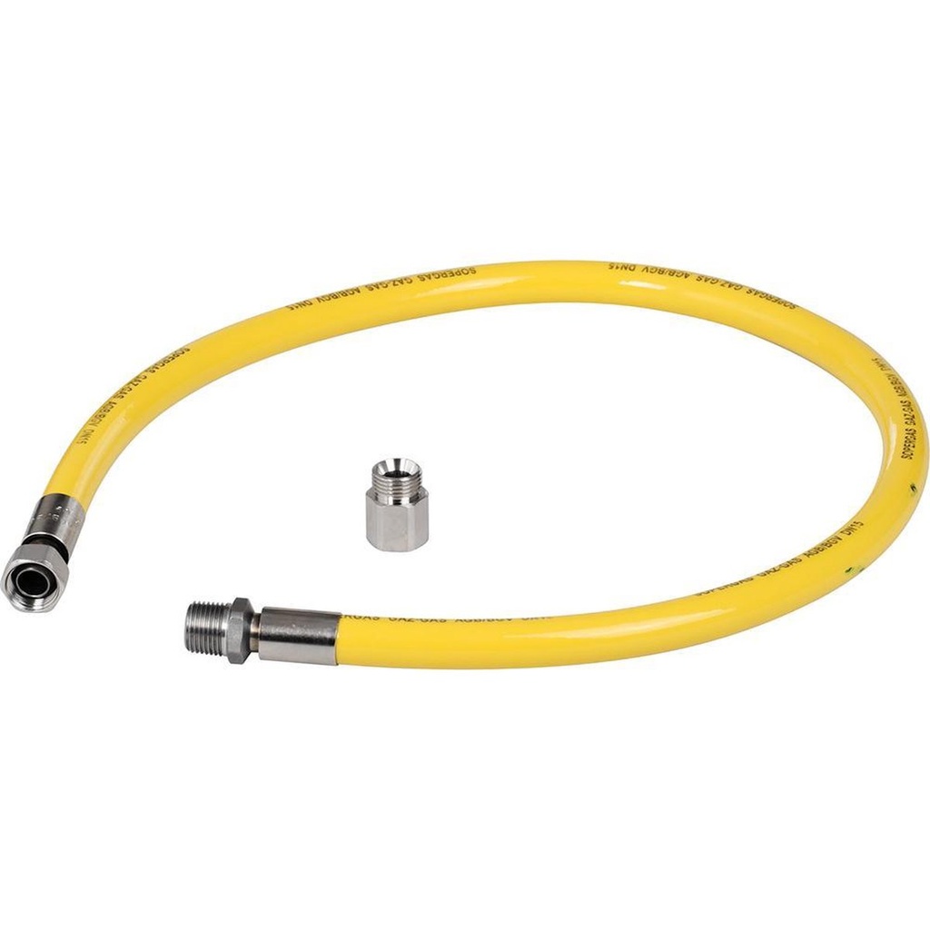Scanpart 1404019100 Gasslang Inox 1/2" 100cm Geel