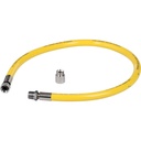 Scanpart 1404019100 Gasslang Inox 1/2" 100cm Geel