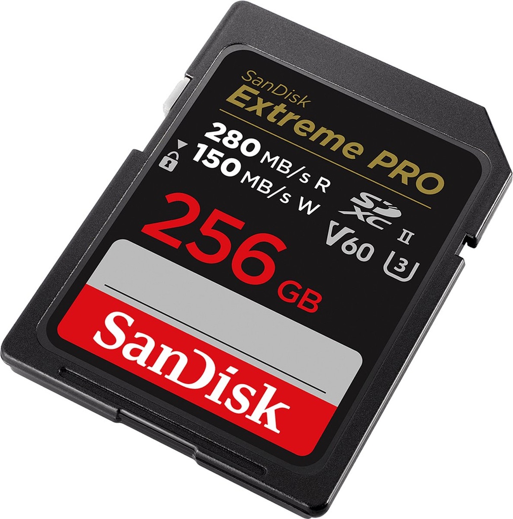 Sandisk  SDSDXEP-256G-GN4IN SDXC Extreme Pro SD Kaart 256GB 