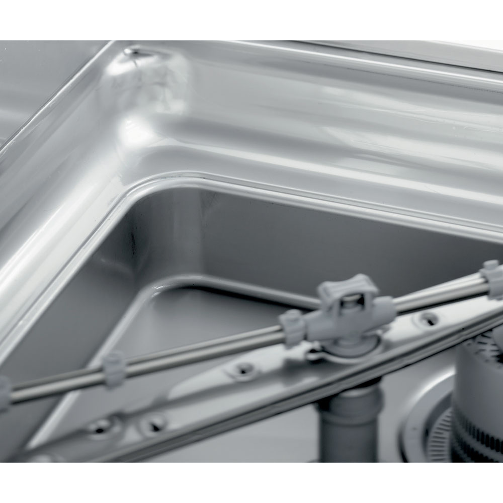 Diamond D86/6-A Vaatwasser met mand 500x500mm waterverzachter Inox