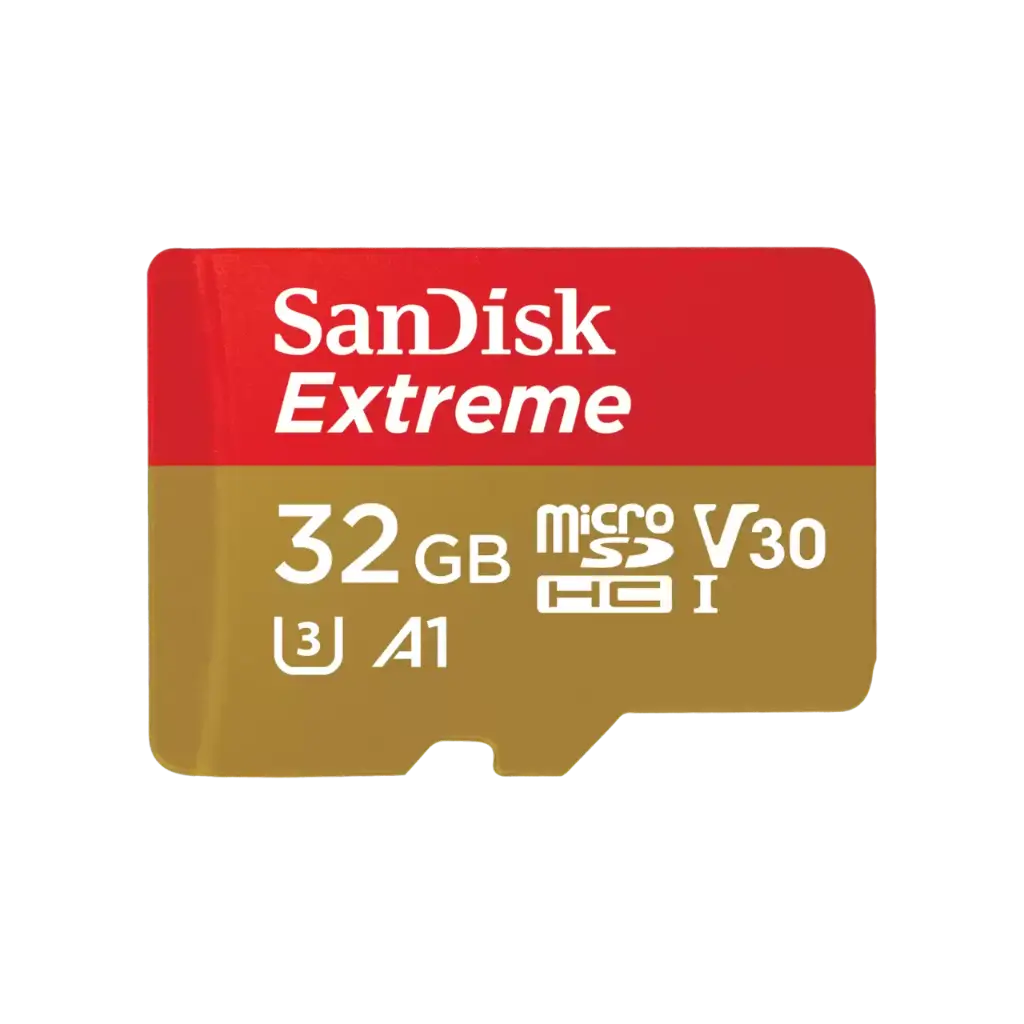 Sandisk MicroSDHC Extreme 32GB 100MBps / 60 MBps Zwart