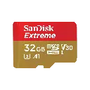 Sandisk MicroSDHC Extreme 32GB 100MBps / 60 MBps Zwart